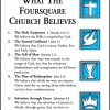 What The Foursquare Church Believes