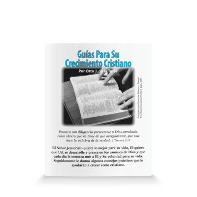 Guidelines For Christian Growth-Spanish