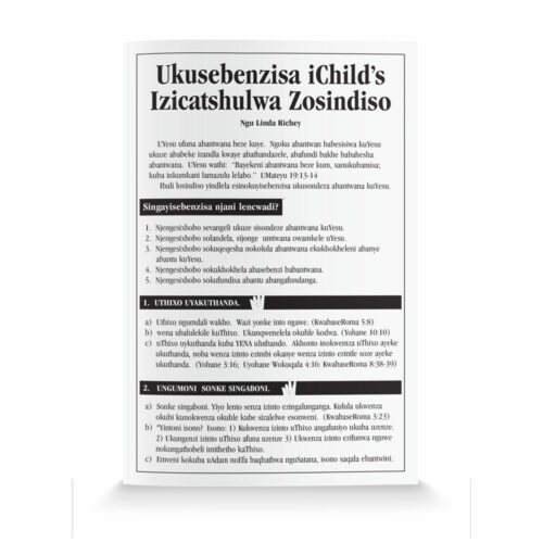 How To Use The Child’s Salvation Tract—Xhosa